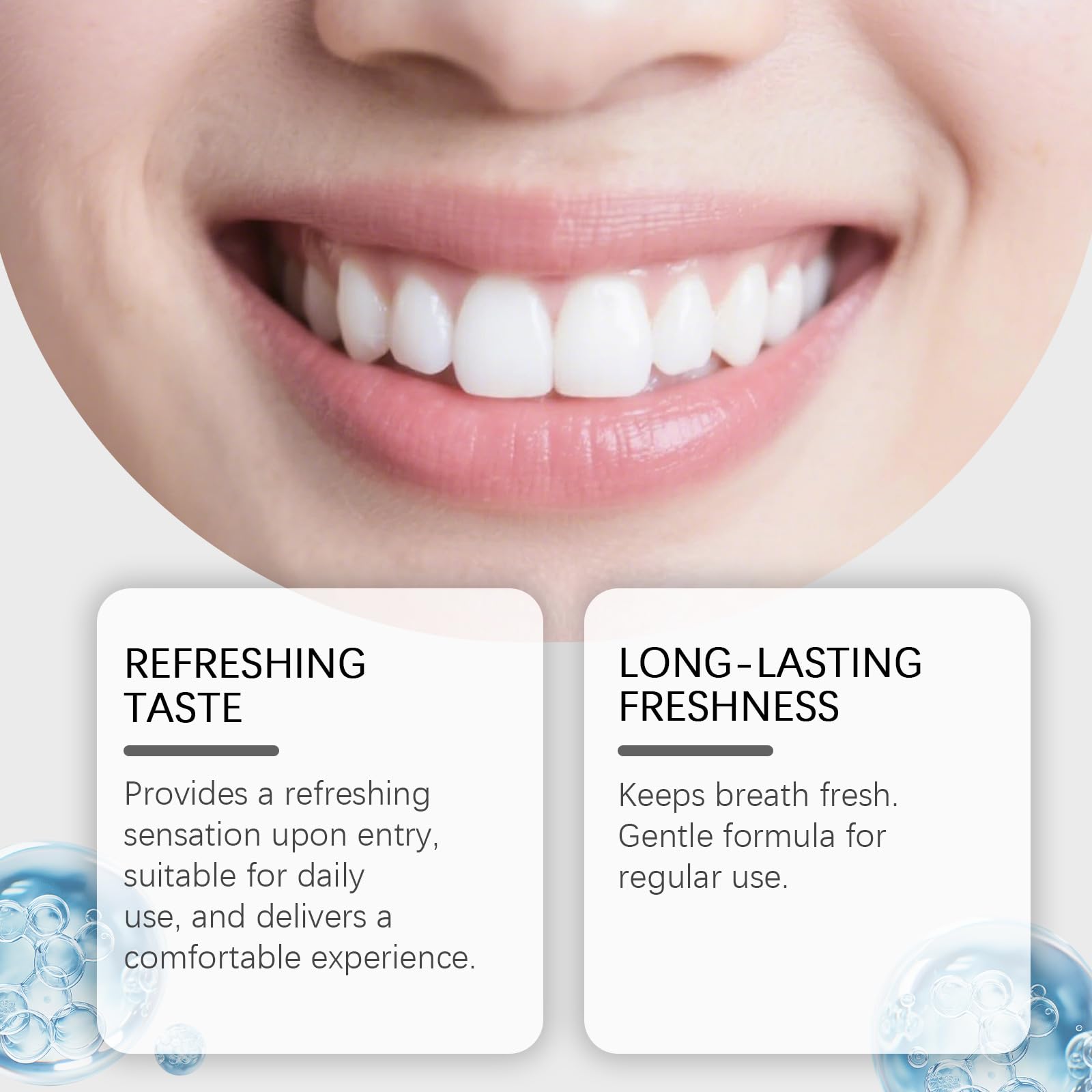 Freshens Breath Refreshing Dental Care Stain Coltivazione Sbiancante | Tooth Stain Removal Colour Corrector, White Clean Teet