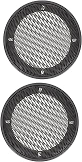 UKCOCO 6 Pçs Grade De Alto-Falante Capas De Alto-Falante De Carro Capa De Alto-Falante De Carro Acessório De Alto-Falante Grade Redonda Subwoofer Alto-Falante Baixo Alto-Falante