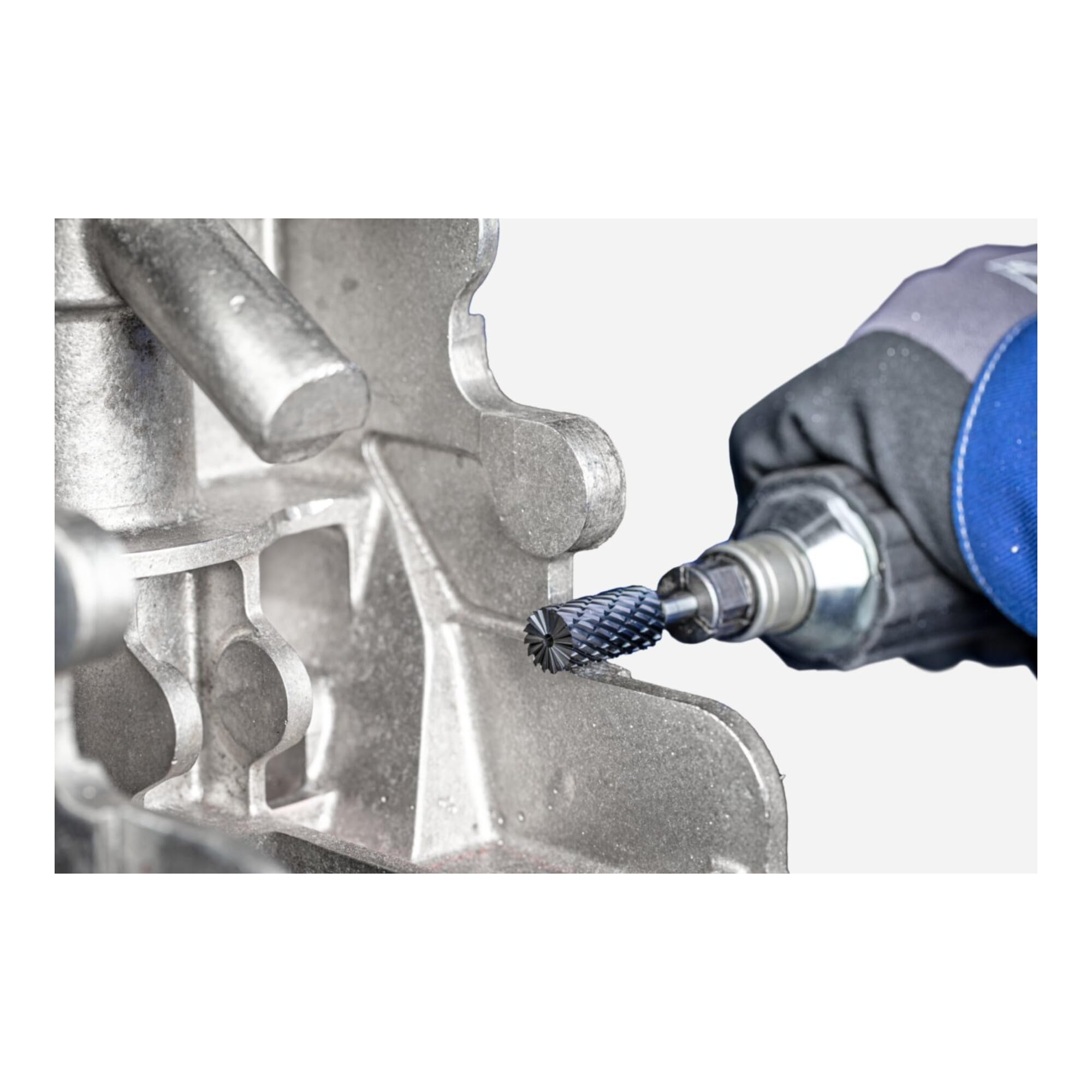 PFERD Trzpień frezarski z twardego metalu o wysokiej wydajności ALLROUND cylinder ZYAS czoło HICOAT stal 12-21001044