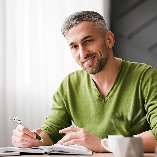 Miniatura 7 de ANINKABOVE Bolígrafo con texto en inglés "I Love My Dog", 1 bolígrafo, 3 caras, bolígrafos lindos para cumpleaños de perros, bolígrafos divertidos,