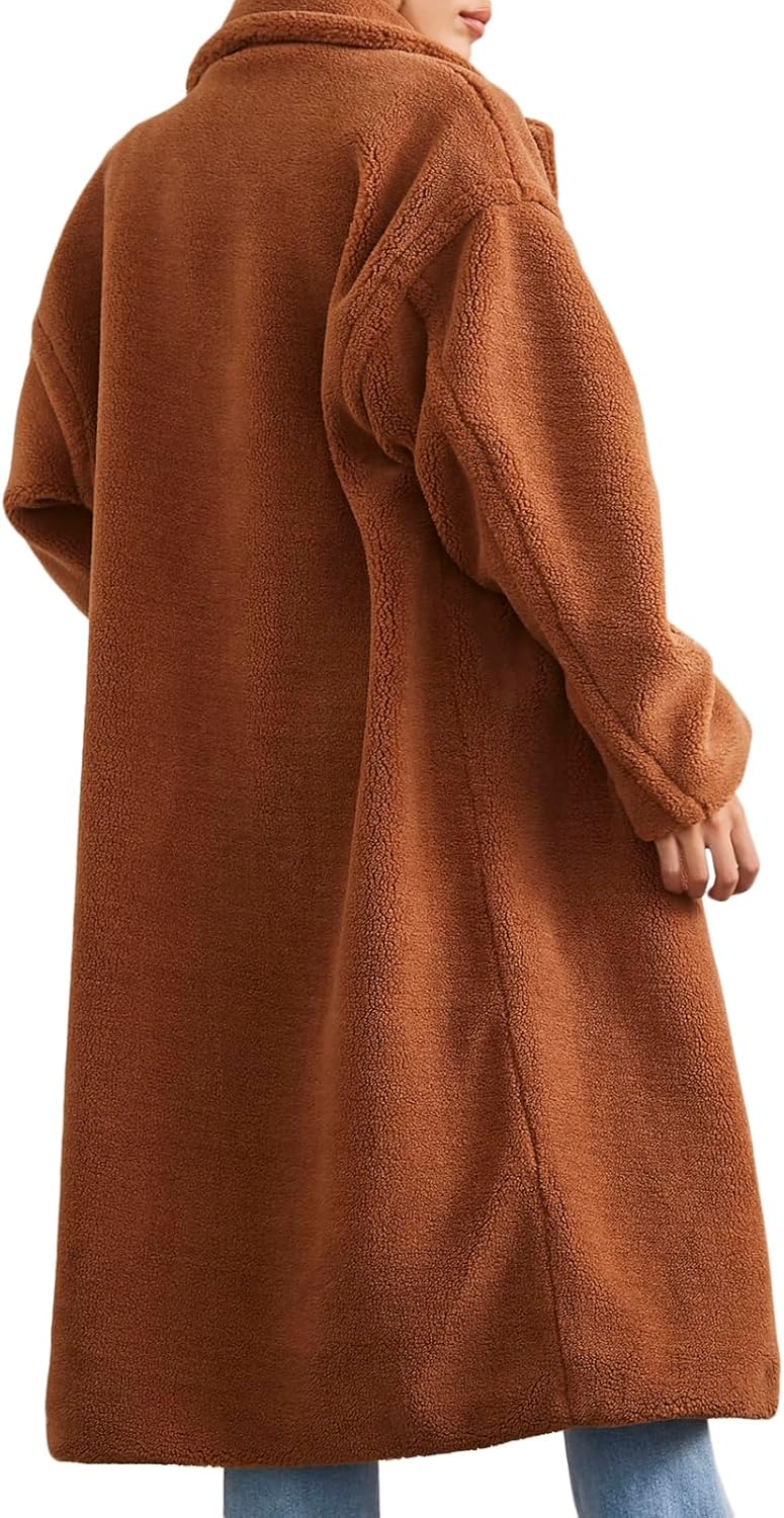 Forever 21 womens Plush Drop-sleeve Coat - Image 3