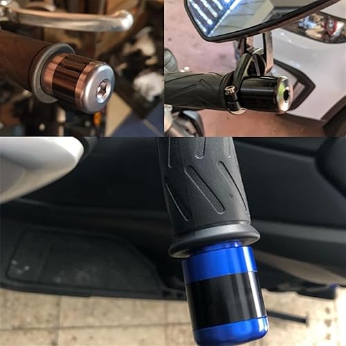 Miniatura 4 de for Y&AMAHA Xmax 125 250 300 400 2013-2021 2014 2015 2016 2017 2018 2019 Motorcycles Handlebar Grips Plug Slider Handle Bar Ends