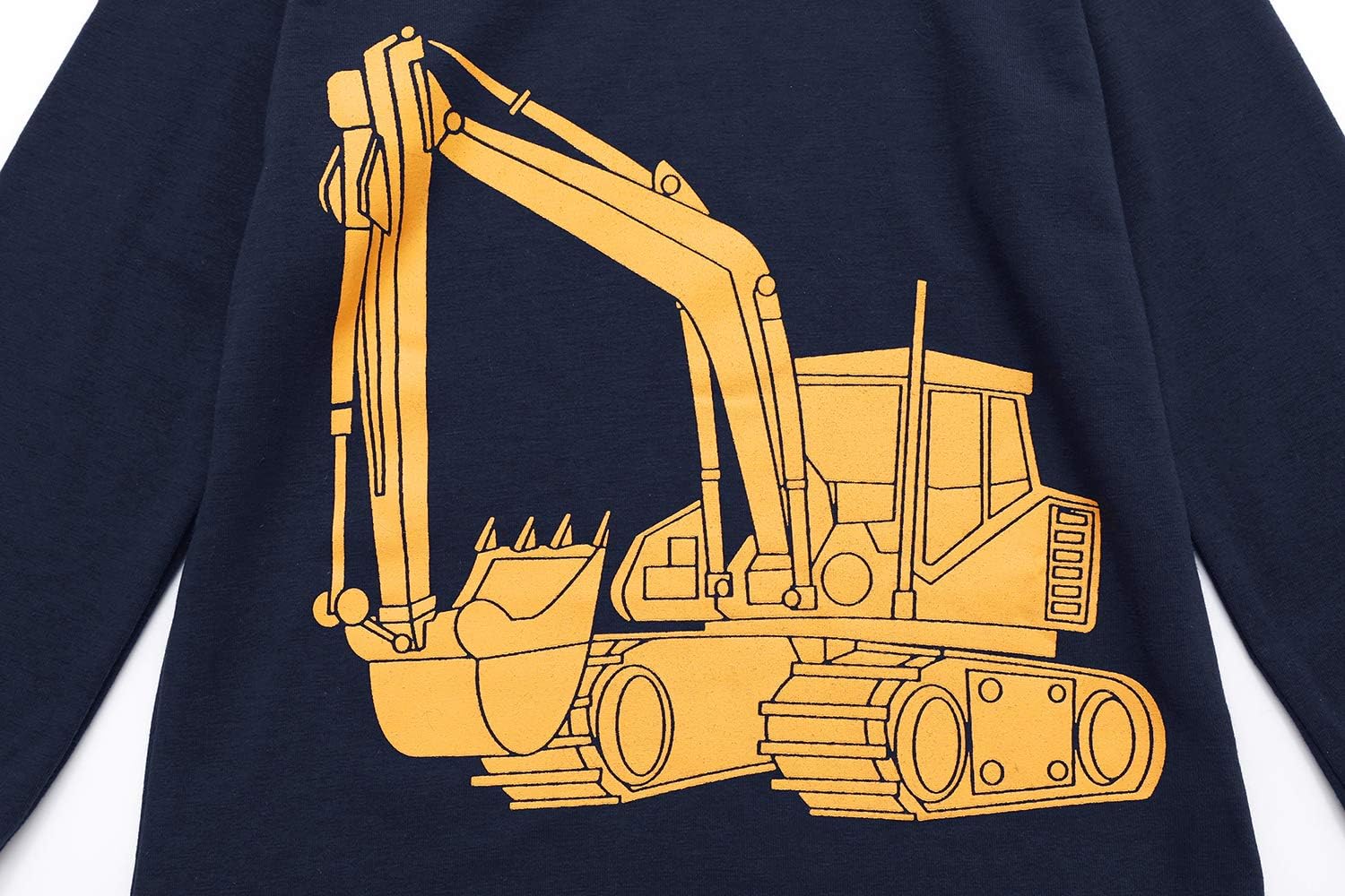 Little Hand Toddler Boys Pajamas Monster Truck Cotton Planets Sleepwear Pjs Sets Long Sleeve Excavator Jammies - Image 2