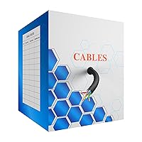 Vista 7 de Cable Ethernet Cat 8, cable de red LAN Cat8 de alta velocidad y servicio pesado de 10 pies 26AWG de 40 Gbps, 2000 Mhz con conector RJ45 chapado