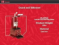 Vista 4 de Hornady 050012 Lock-N-Load Case Prep Center, 110 voltios