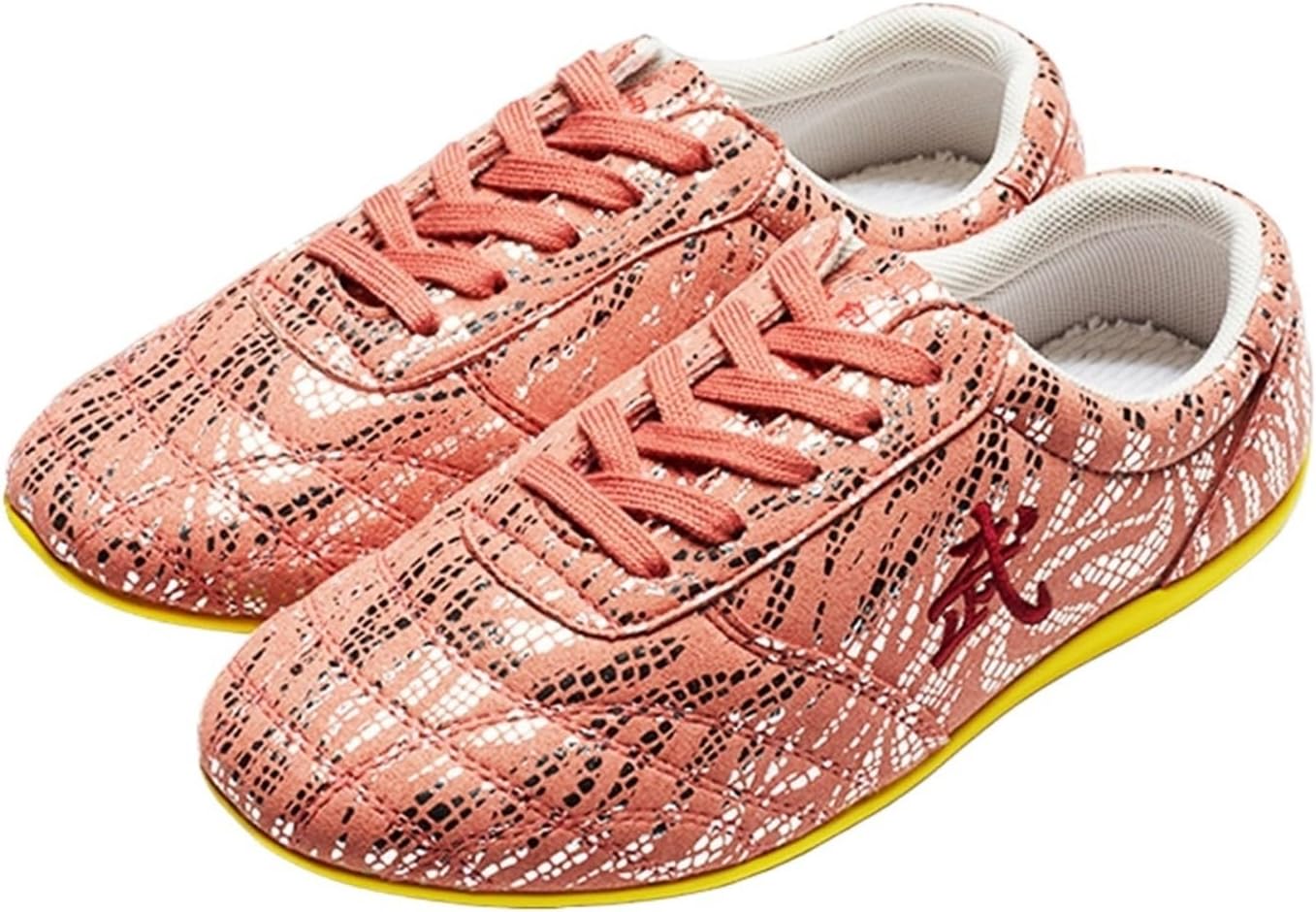 Taekwondo Kung Fu Shoes Professional, Anti-Slip Bovine Tendon Soles Tai Chi Shoes Women Martial Arts Training