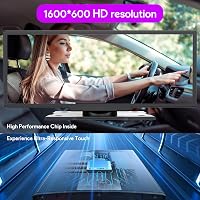 NUOTIAN 10,26" Vezeték Nélküli CarPlay Autós Kijelző, Bluetooth 5.3, 4K Menetrögzítő + 1080P Tolatókamera, GPS Navigáció, 64GB TF, FM 4