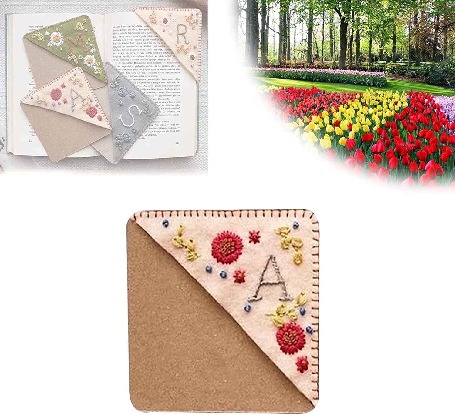 Personalized Hand Embroidered Triangle Corner Jamaica | Ubuy