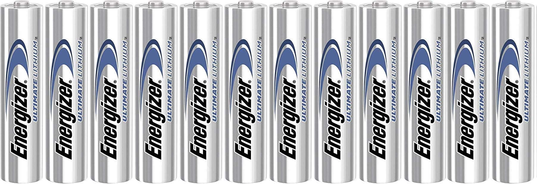 Ultimate Lithium Disposable Batteries (Pack of 12)