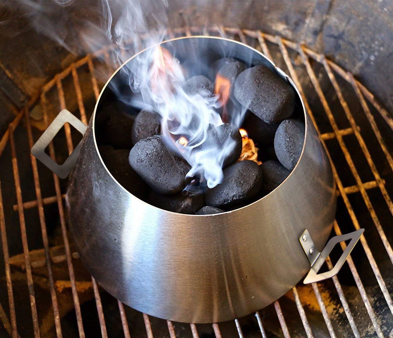 Dracarys BBQ Vortex er 22 BBQ Steel er Whirlpool Grill Kettle