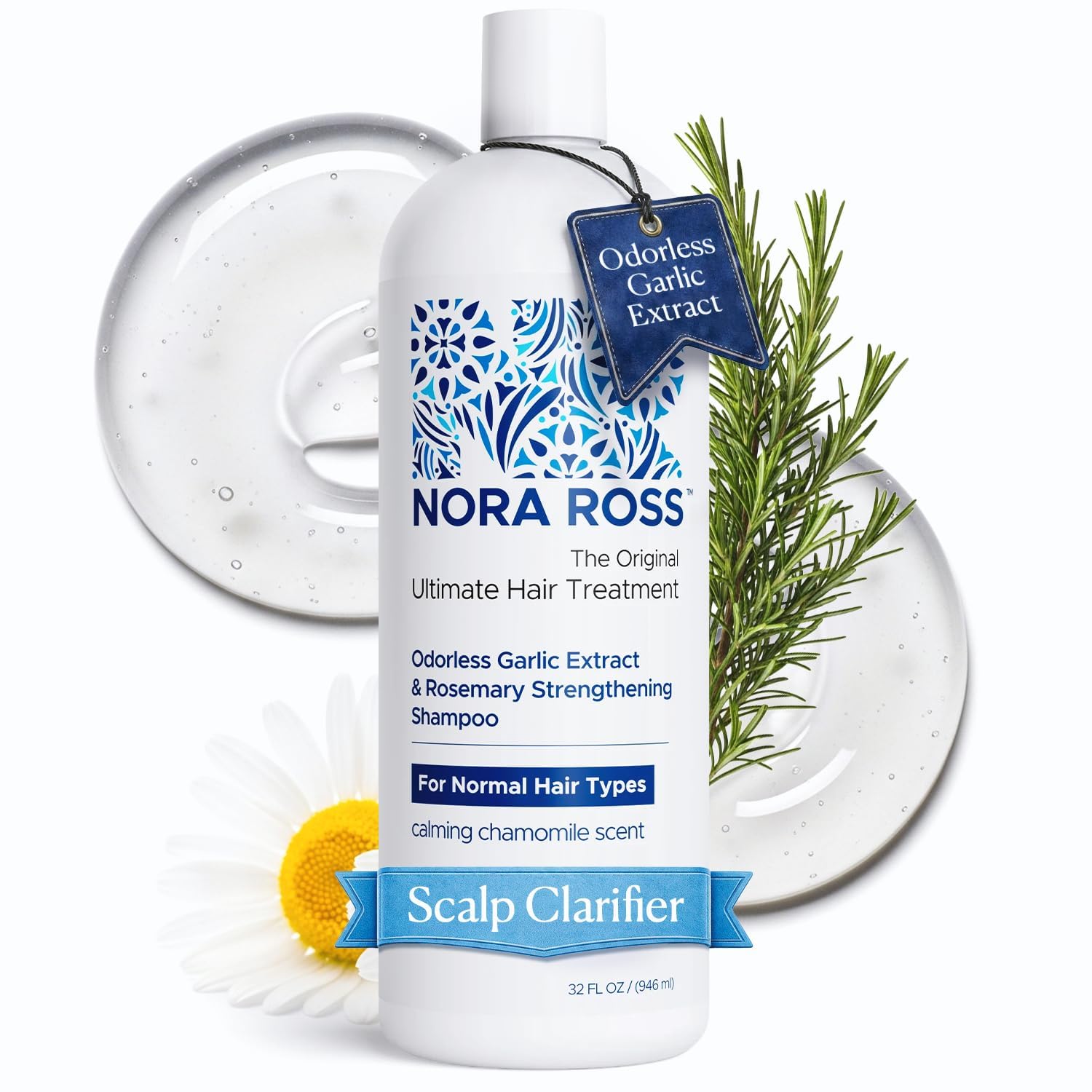 Amazon.com: Nora Ross Garlic Extract Strengthening Shampoo for