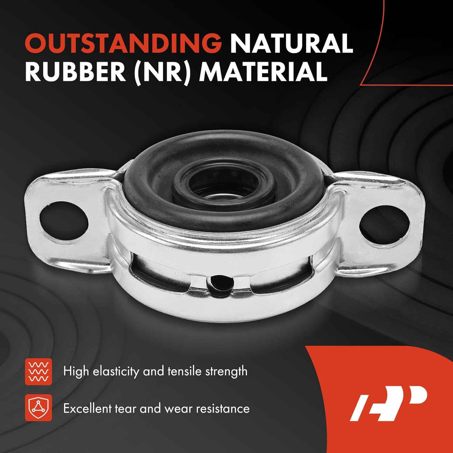 A-Premium Rear Drive Shaft Center Support Bearing Compatible with Hyundai Santa Fe 2001-2006, Replace # MR357998, 49130-4A400, Driveshaft Carrier Bearing