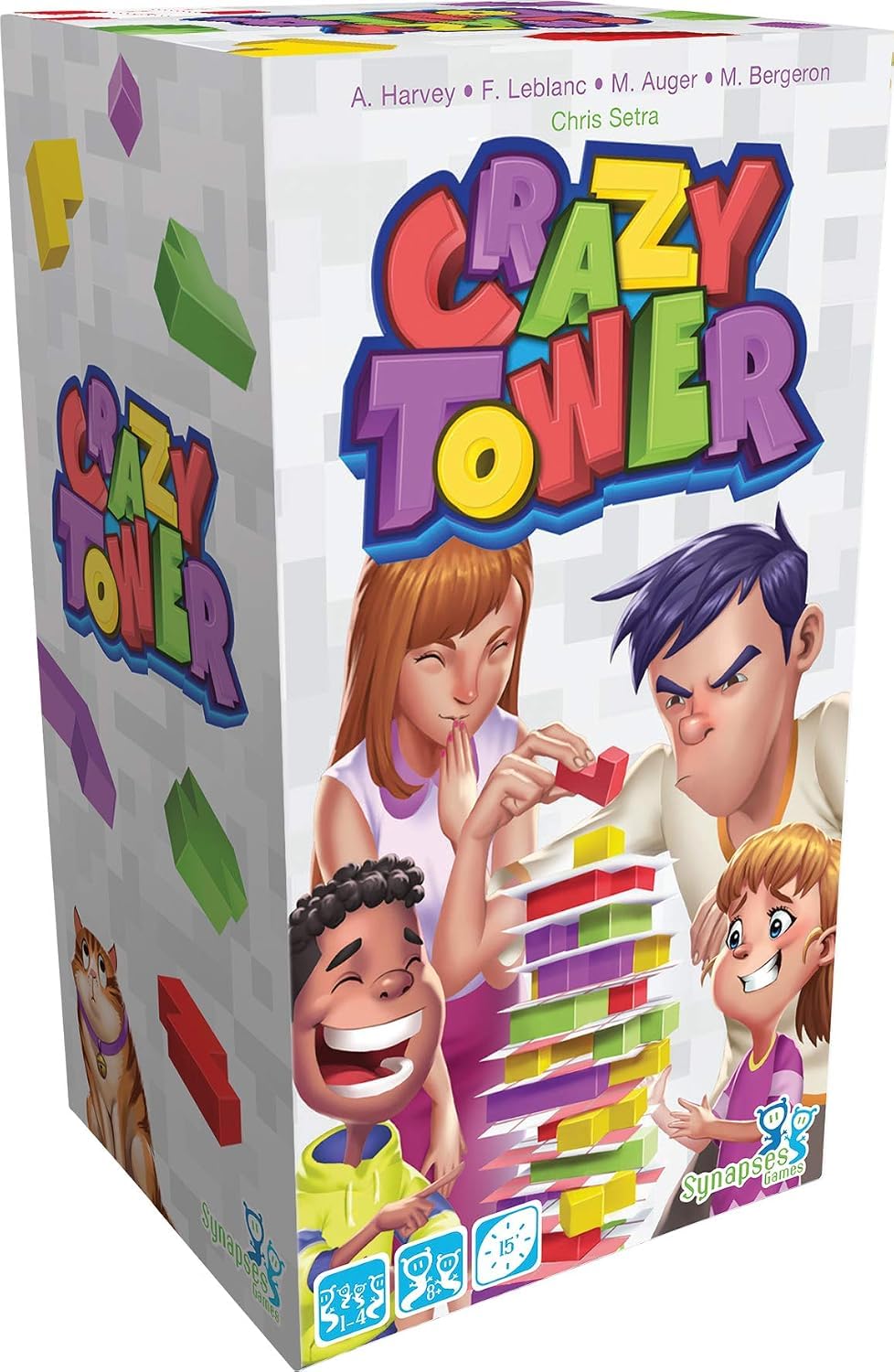 Crazy Tower (Bilingual French/English Version) - Made by Synapses