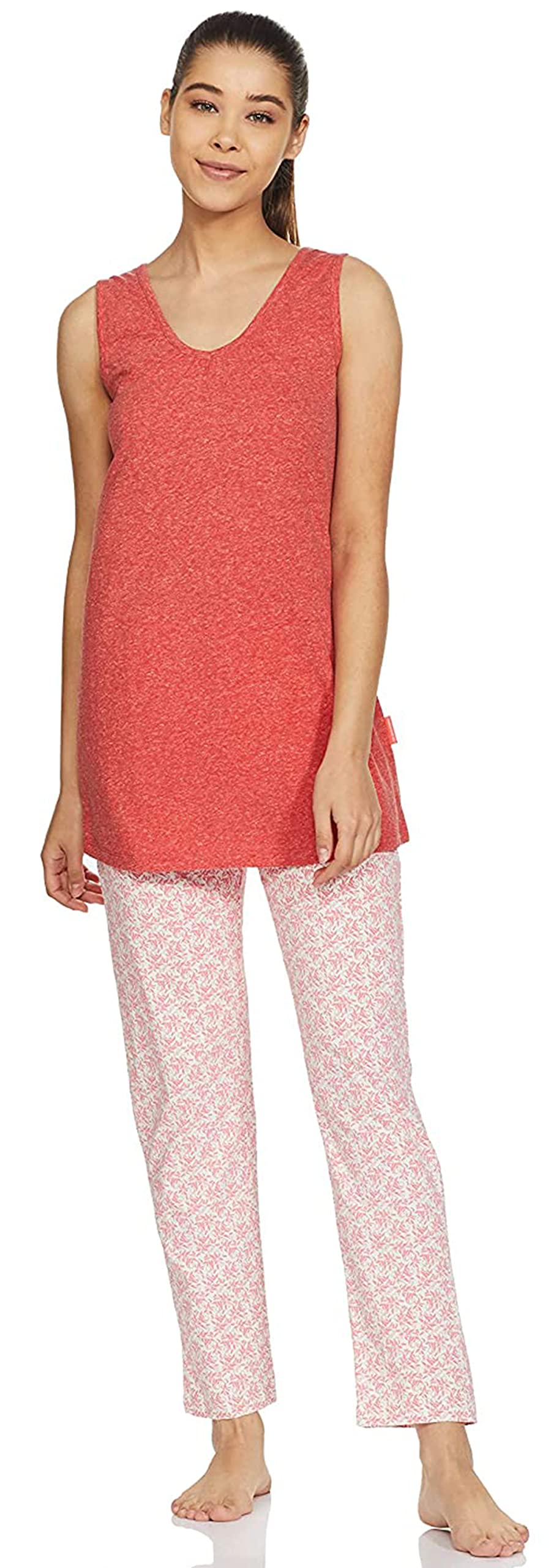 Zuperb Women's Top (Zuperb-2P-SL-GR-RE_M) 3