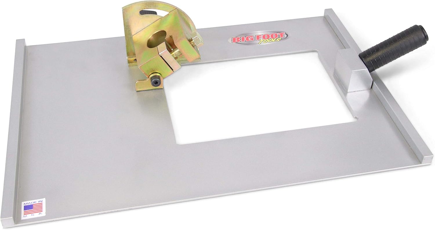 Big Foot Tools CS-75HCXL 75° Head Cutter XL, Big Foot 75° Head Cutter XL, Silver