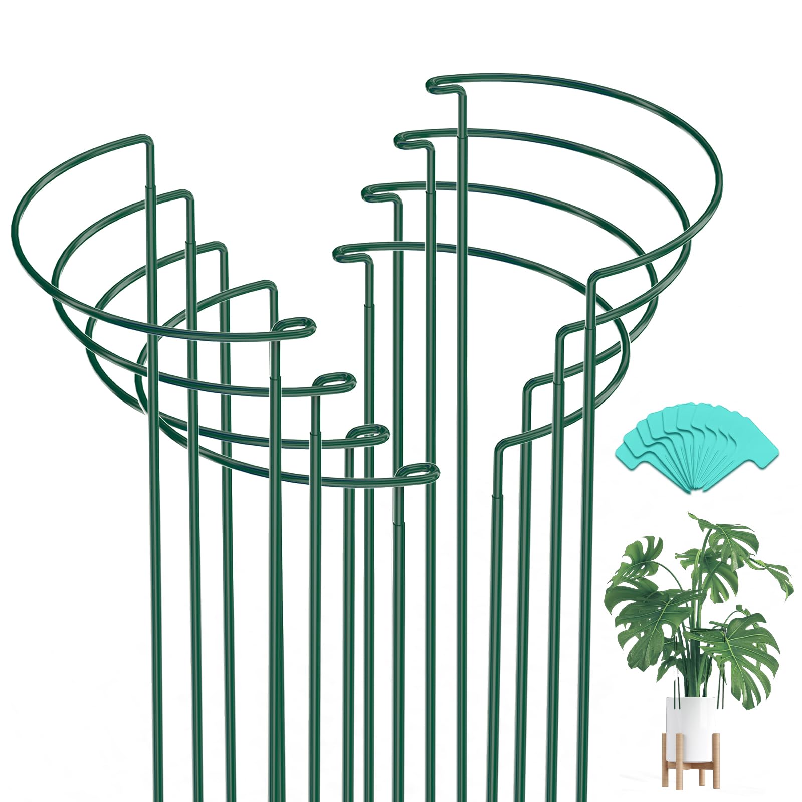 Cages de support pour pivoines Breeze Touch évitant la casse