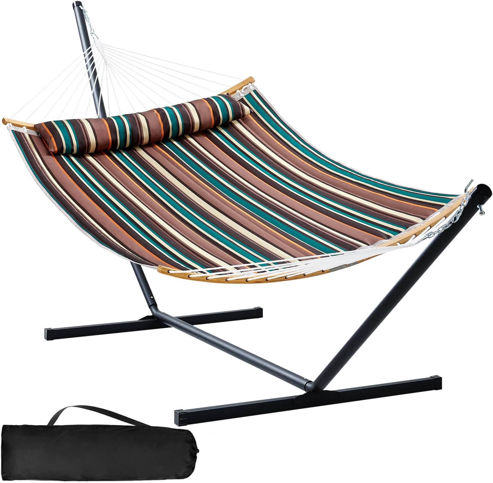 Heavy Duty 2 Person Hammock With Stand