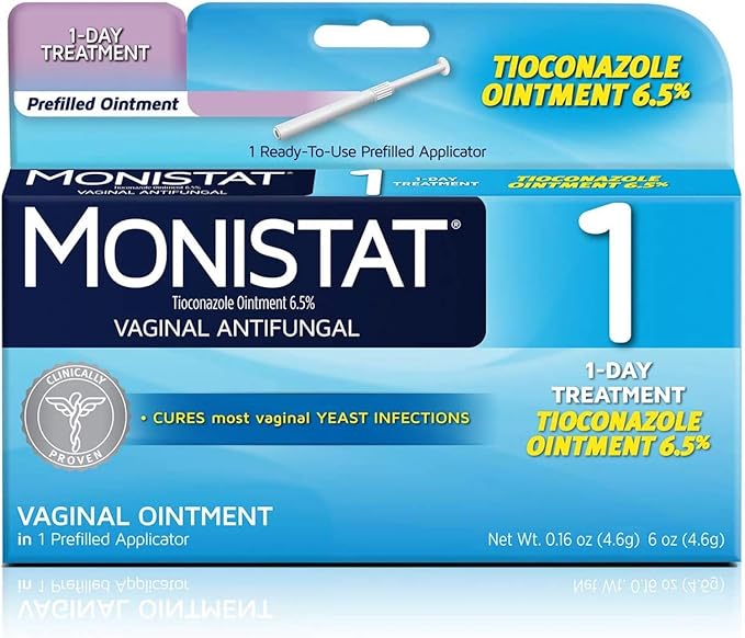 Monistat 1Day Yeast Infection Treatment, Prefilled