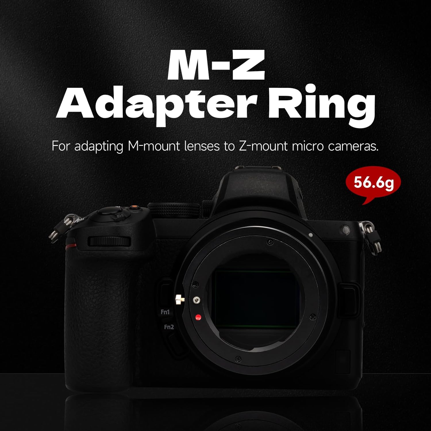 Brightin Star LCM-Z Adapter Converter Ring Camera Lens for Leica M Mount Lens to Nikon Z Mount Camera Z6 Z7 Z6Ⅱ Z7Ⅱ Z9 Z50