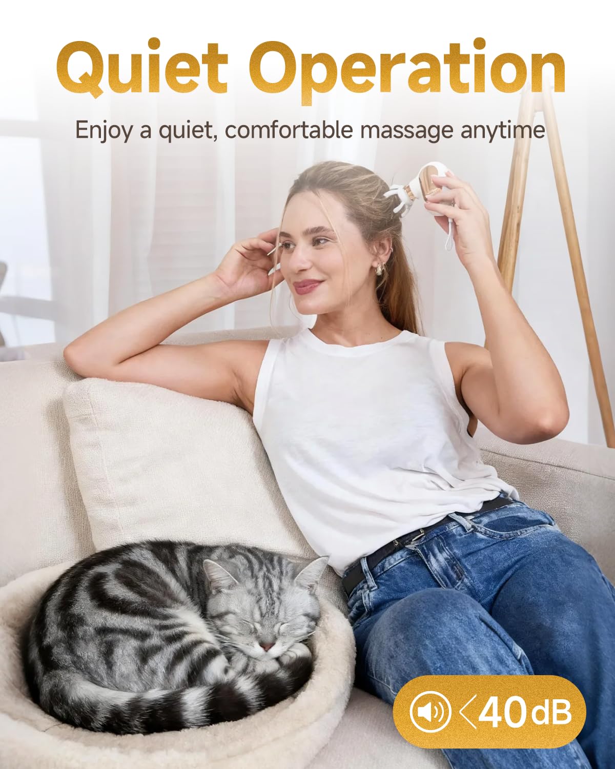 Mini Massage Gun Travel Size, Powerful Small Massager FSA-HSA Eligible
