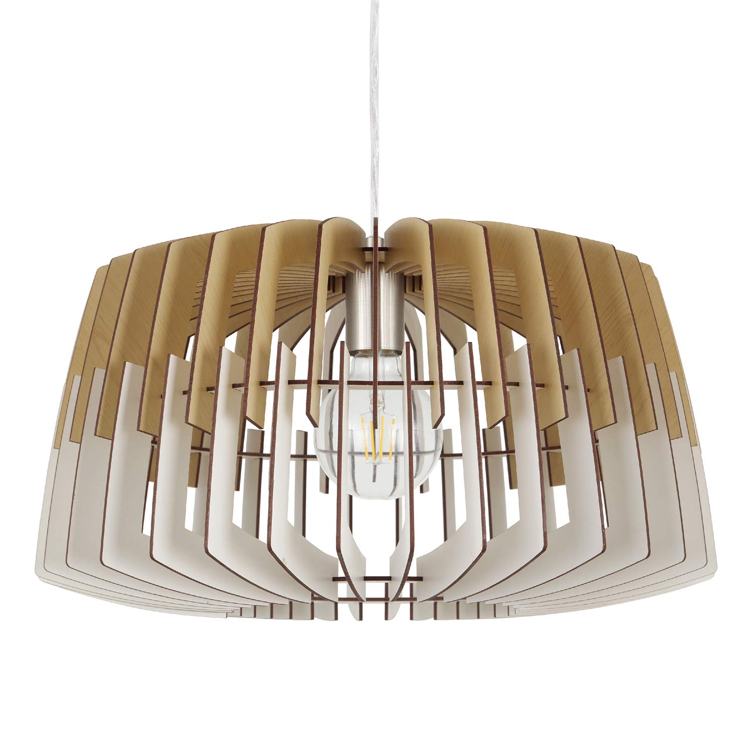 Amazon.co.jp: EGLO LED ペンダントライト おしゃれ 北欧 木製