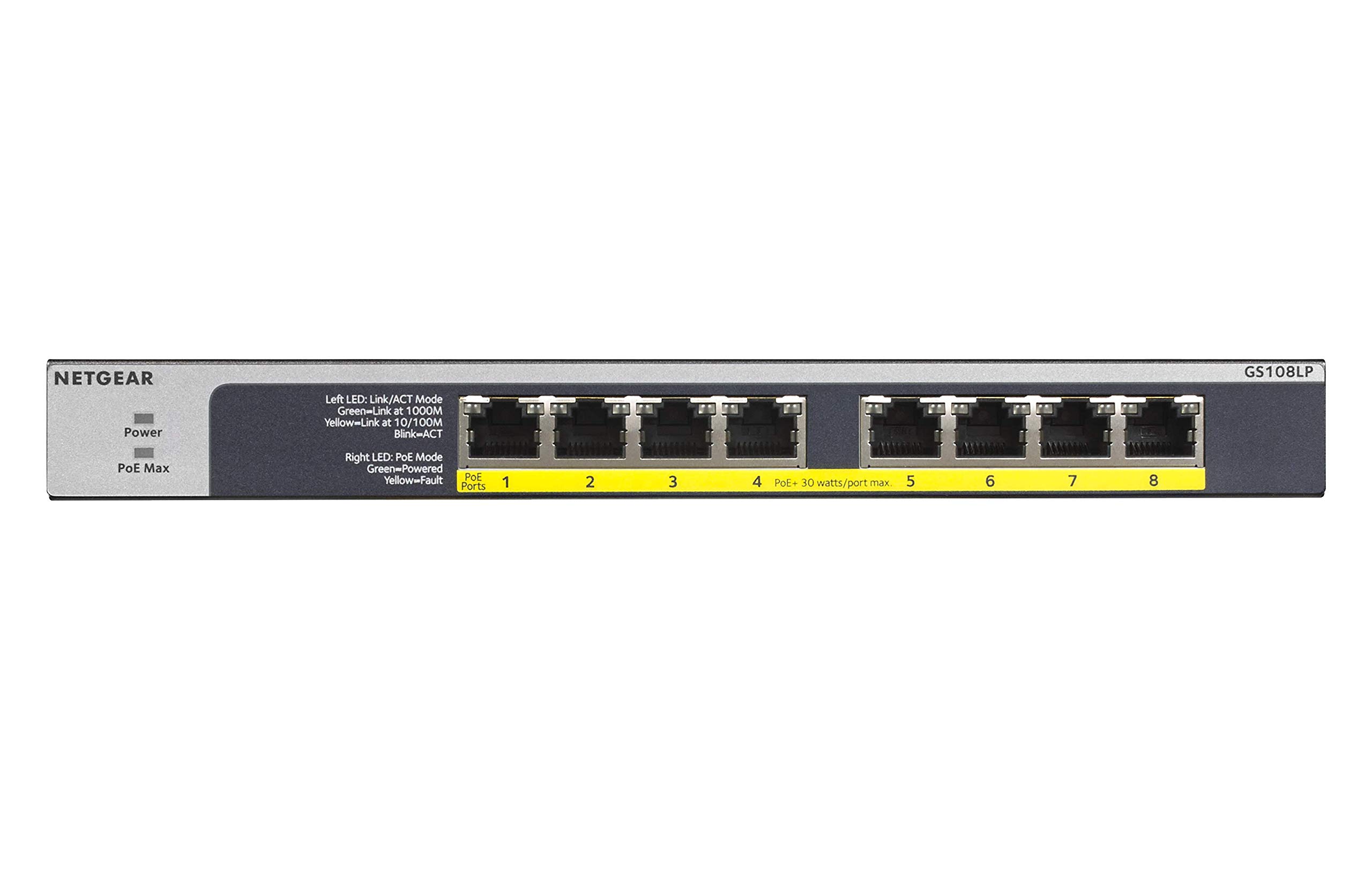 Netgear 8-Port PoE Switch - ProSAFE Protection -2