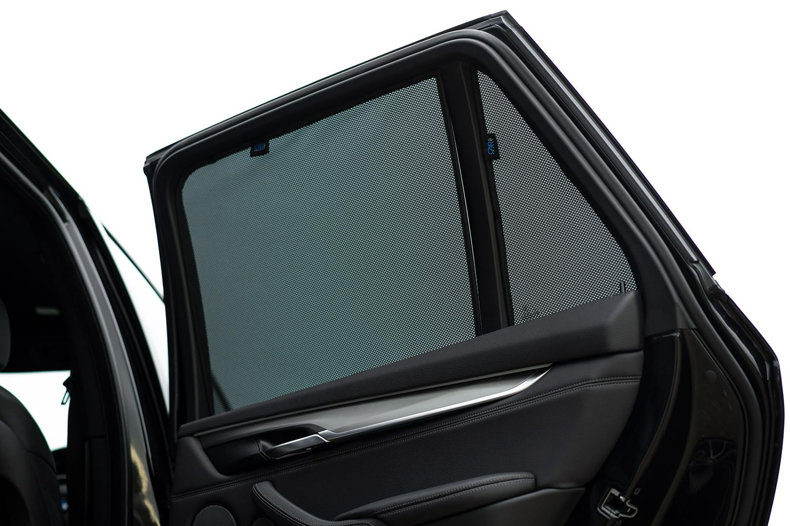 CAR SHADES Set (Porte Laterali Posteriori) Compatibile con BMW X5 (F15) 2013-2018 (4-Parti) Tendine Parasole su Misura