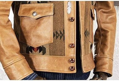 Amazon | [GABRIEL] 本革 レア カウハイド アメカジ ビンテージ メンズ