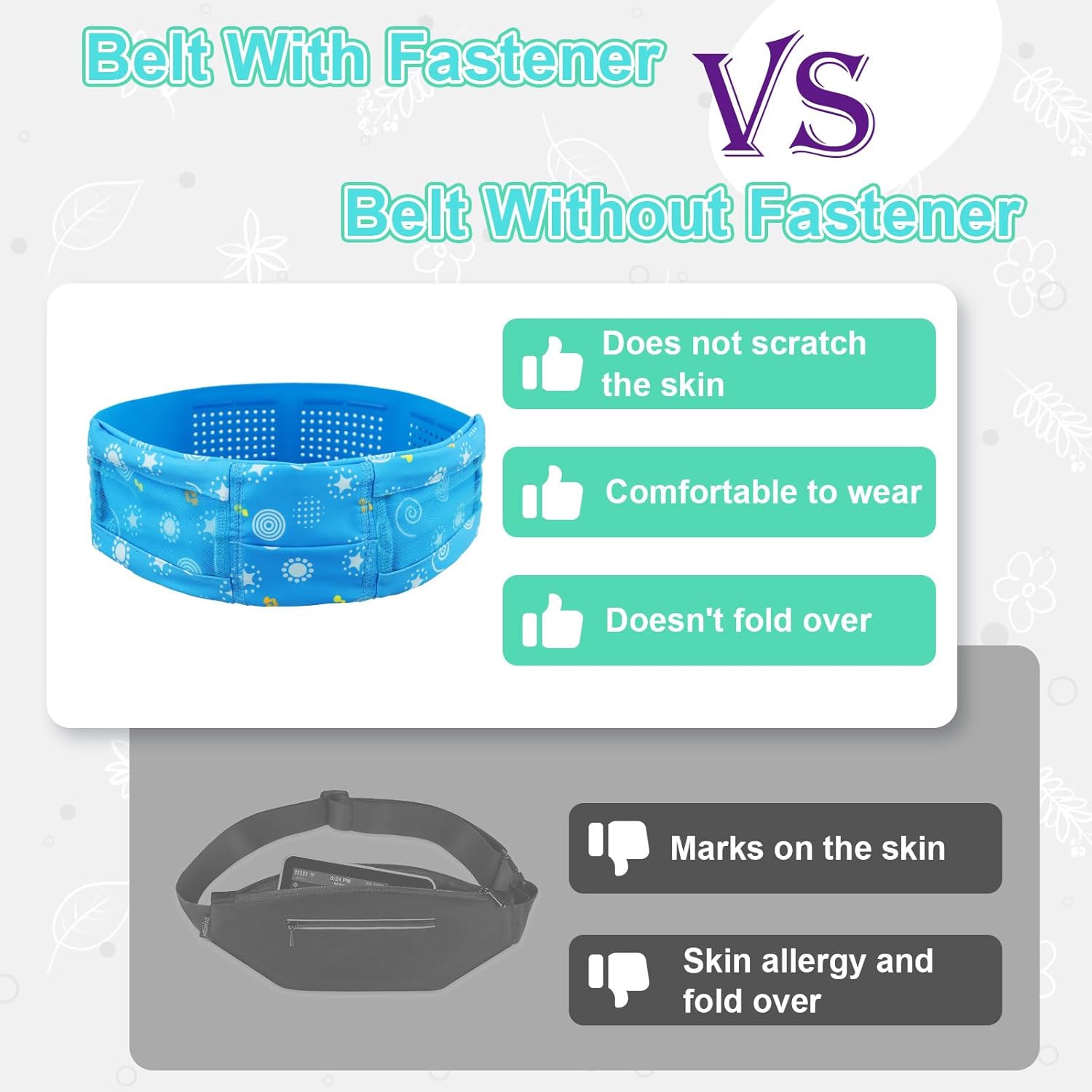 Kids Insulin Pump Belt for Age 2~7, 17"-25" Adjustable Diabetes Organizer with Multi-Pockets for Boys & Girls, Hidden Wear for Sports & Sleep, Fits Insulin Pump & Essentials (Blue Star)