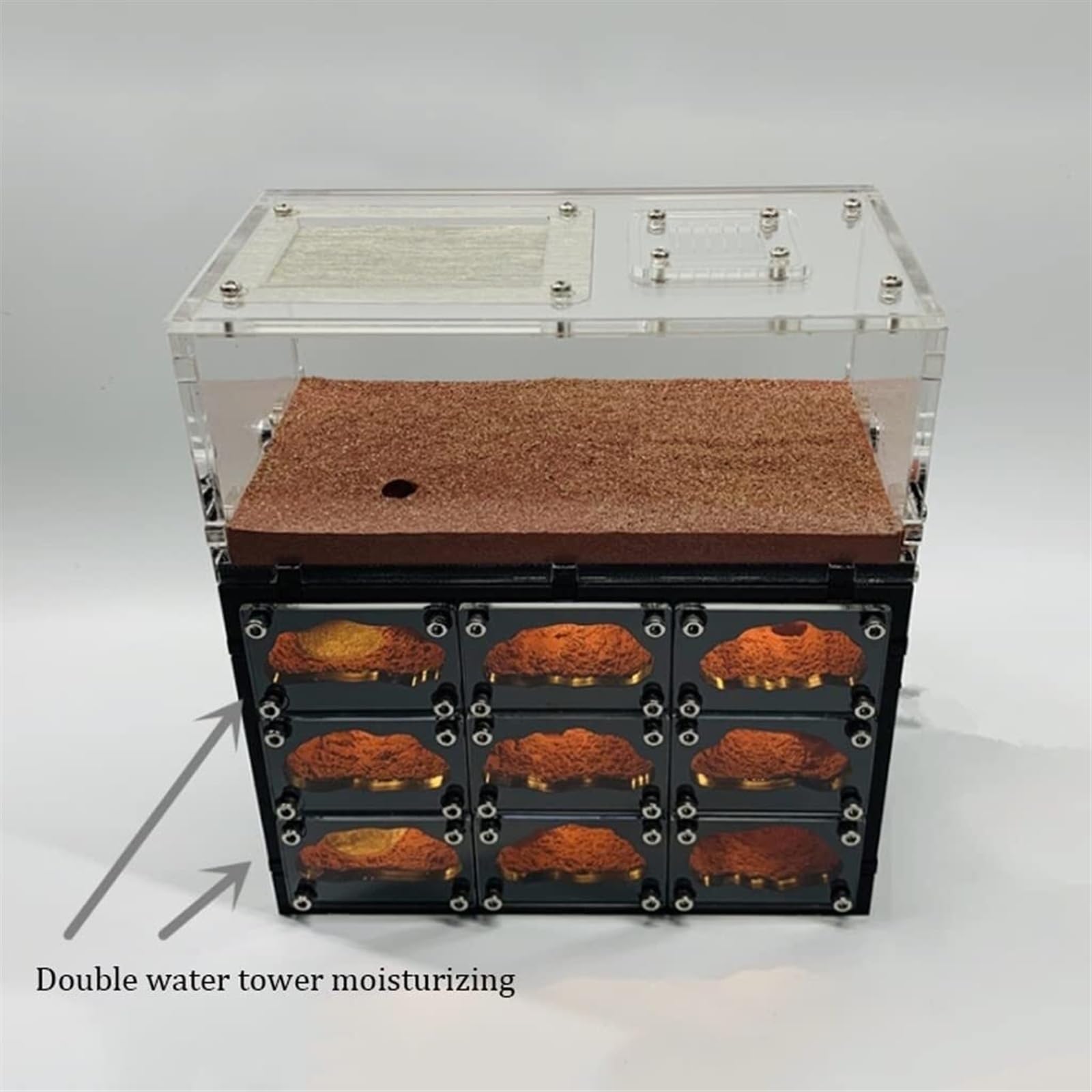 Gniazdo Mrówek,Terrarium Zamek Mrówek Farma Mrówek Zestaw Do Nauki Siedlisk Mrówek Farma Mrówek Mrowisko