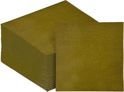 Miniatura 47 de Servilletas de Cóctel Verdes 6 colores 5 * 5 pulgadas desechables Servilletas de Bebida de papel para Cóctel, Boda, Cena, Fiesta de Cumpleaños, 24
