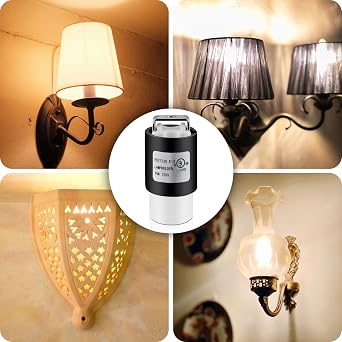 E12 Socket,Ceramic Candelabra Socket E12 Bulb Lamp Holder, Screw Fixing Incandescent LED Light Bulb Holder