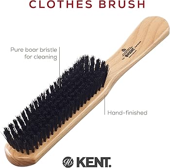 Amazon.com: Kent CG1 Clothes Brush Cherrywood 100% Natural Black