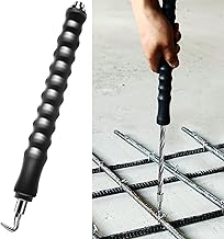 Semi Automatic Rebar Wire Twister Tools,Fast Hook Metal Wire Ties Wire Pulling Tools, Concrete Metal Wire Twisting Fencing Tool 32cm long