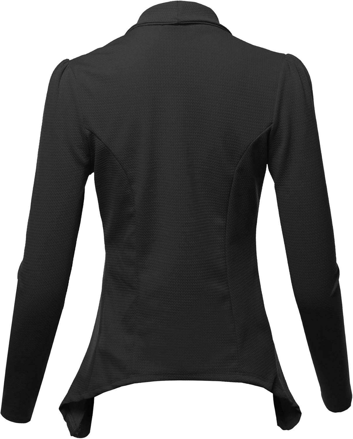 SSOULM Women's Casual Stretch Blazer - Professional Notch Lapel Work Office Jacket, Lightweight All-Day Comfort (S-3XL) - Image 4