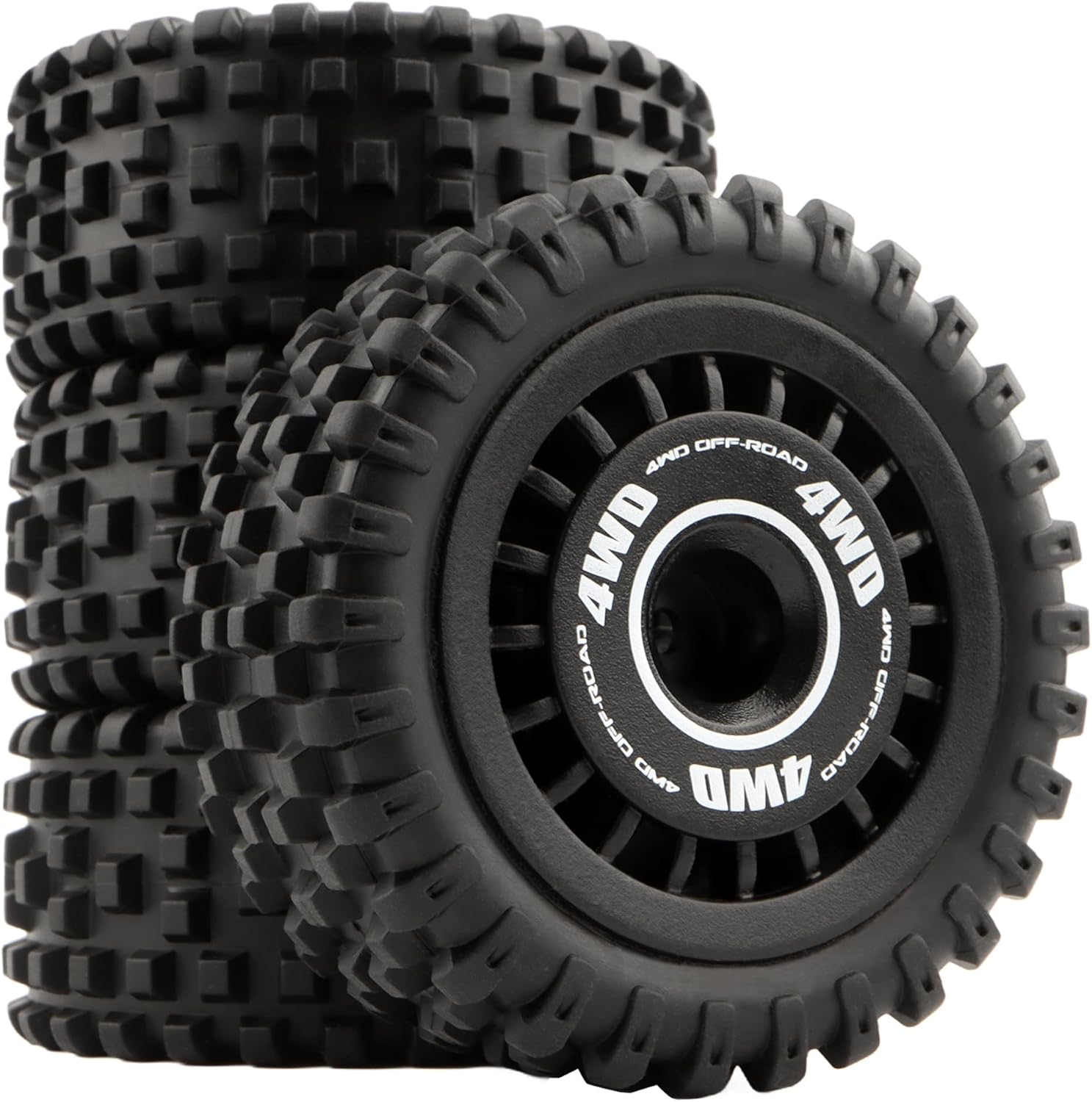for H16PL RC Car Wheels Tires Tire 16300C Accessory Replacement Spare Parts for 1/16 Scale H16PL 16207 JC16EP Trucks