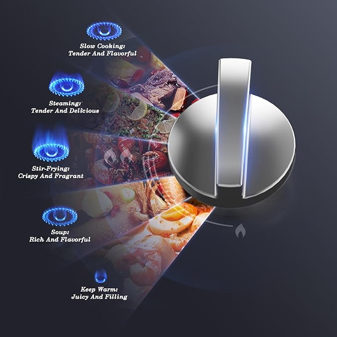 Estufa de Gas 2 Puestos 5.0kW Vidrio Templado Multigas miniatura 3