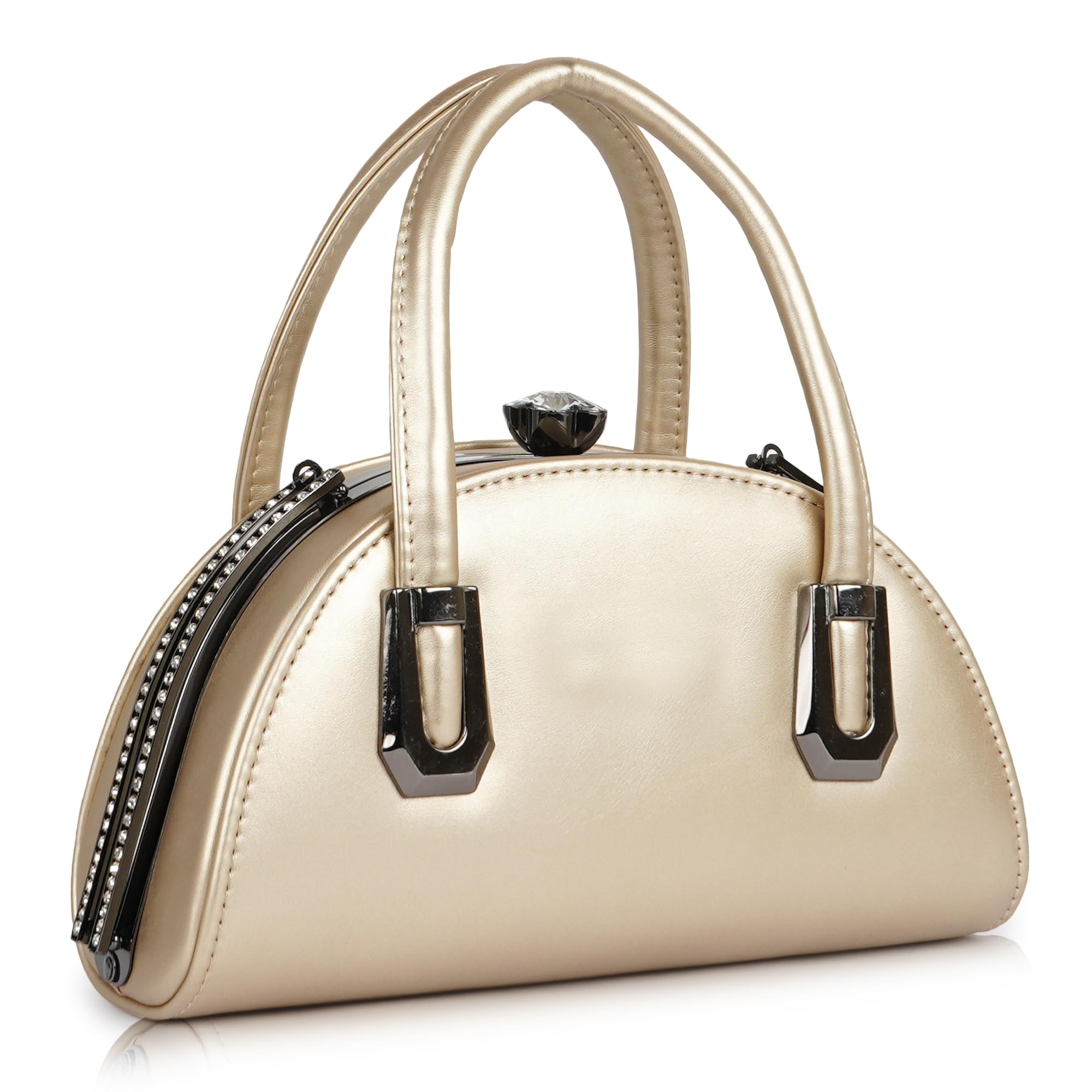 lady quinton Bridal Handbag Sling bag Clutch Purse, Shoulder Bag Synthetic Leather-picture-41