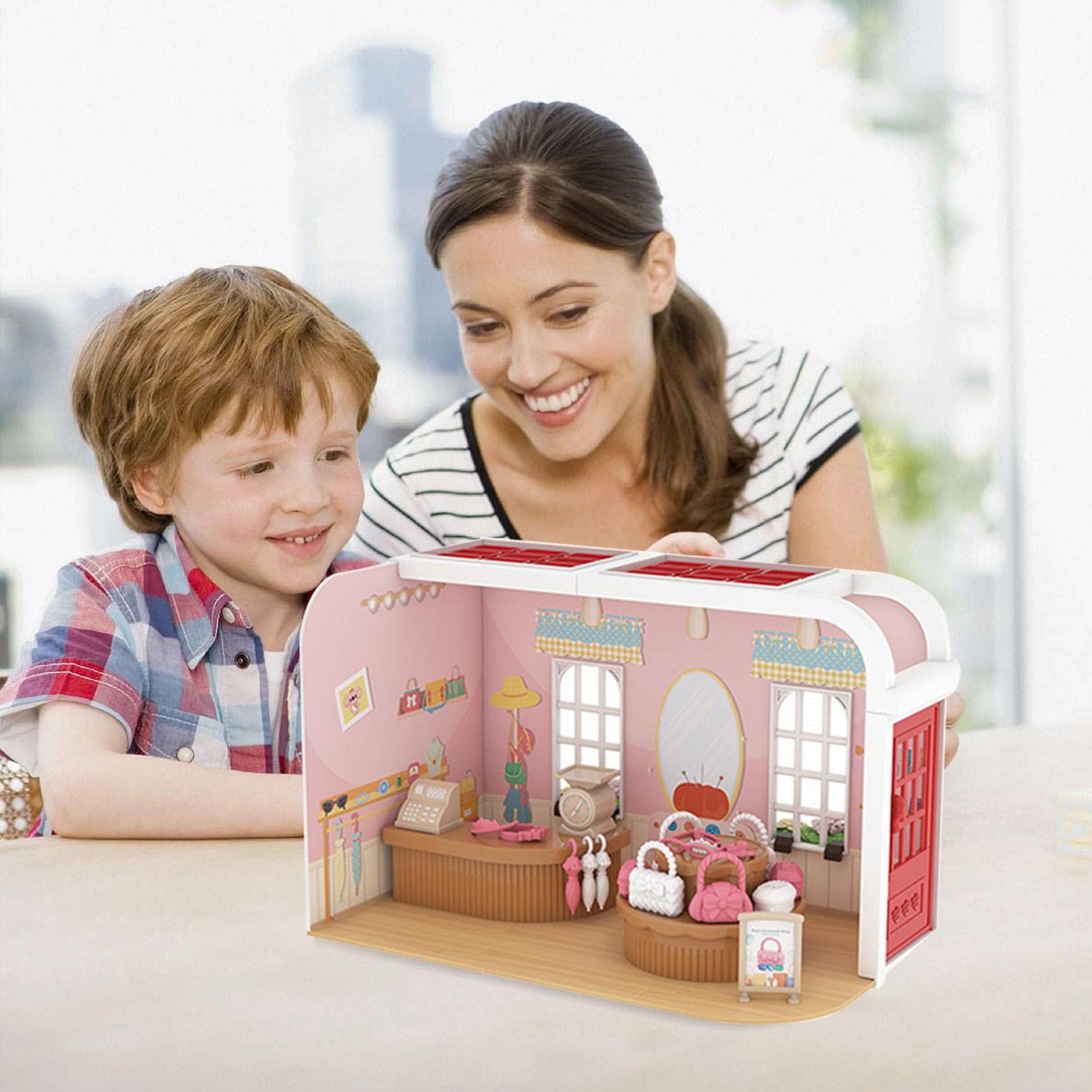 Kit Camera Modulare In Miniatura 1:12 – Houseworks – Divisa In Stanze