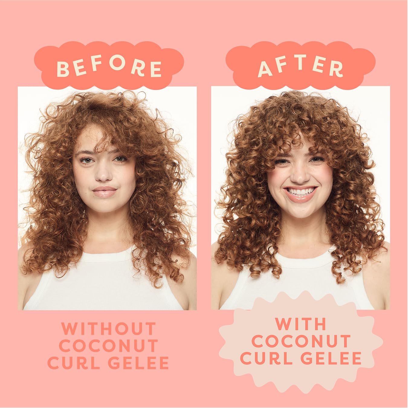 Dippity-Do Girls With Curls Ultra-Hydrating Flexi-Firm Hold Coconut Curl Gelee Duo, Coconut Scented Hair Gel, Curly Hair Products For Hydration, Frizz Control Coily, Wavy, Curled Hair, 2 Piece Set