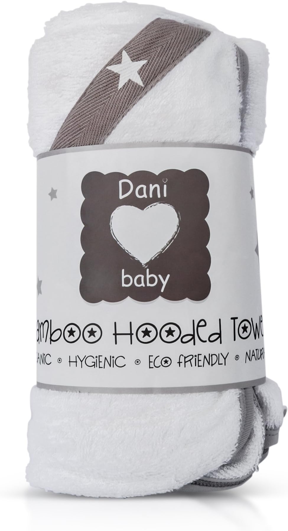 Organic Bamboo Baby and Toddler Hooded Bath Towel | Super Soft, Hypoallergenic, Extra Absorbent | Large Towel with Hood for Baby Toddler, Infant, Boys and Girls