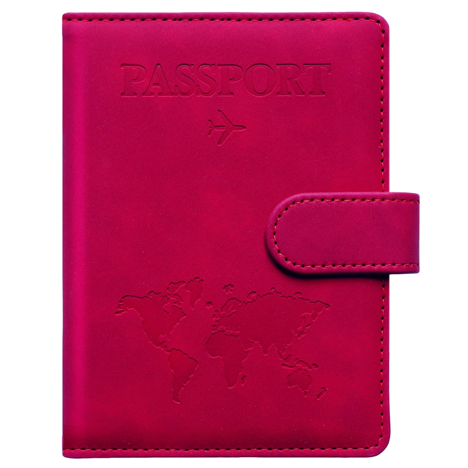 Passport Holder for Travel RFID Passport Holder with Card Slots Holder Passport Case Passport cover for Women and Men Passport Wallet Travel