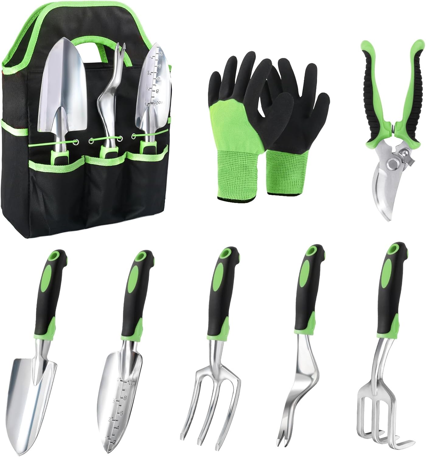 MECHEER 8-Piece Garden Tools Set Review: Best Ergonomic Gardening Kit for Beginners & Backyard Enthusiasts