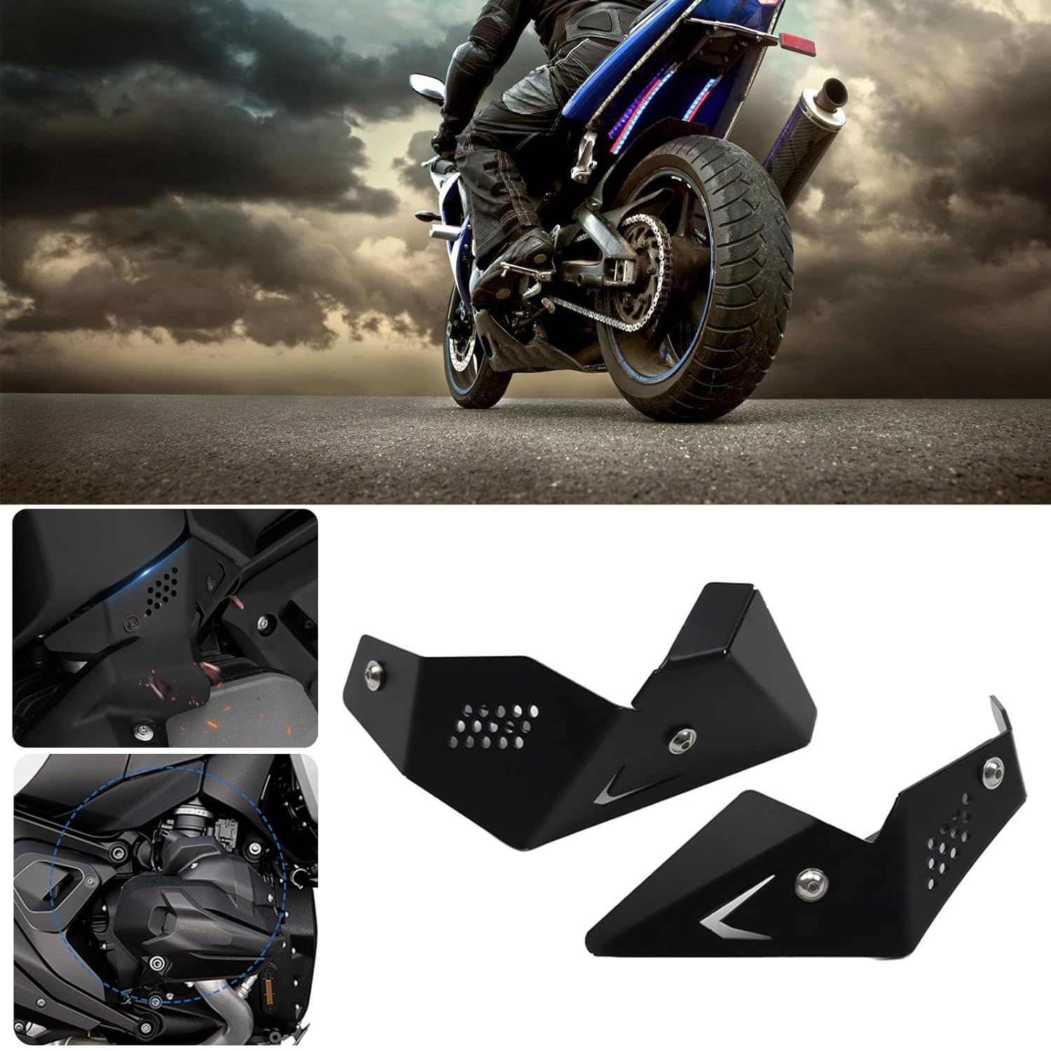 Uprades Throttle Sensors Protective Covers strong Aluminum Guard replacements Motorcycle Engine component for R1300GS