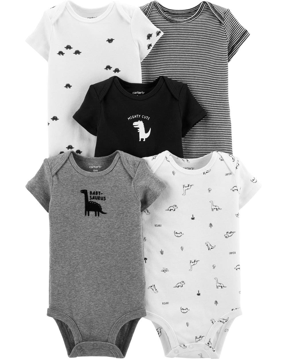 Carter'sBaby Girls 5-pk. Kitty Love Bodysuits