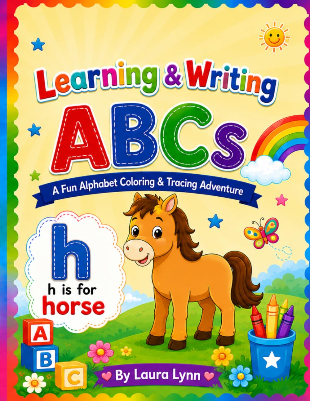 Let's write and read: The ABCs are the first letters children learn to begin reading and writing.