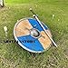ARTIZANSTORE Medieval Shield Knight Armor Warrior Costume Battle Play Halloween Cosplay LARP Viking Shield
