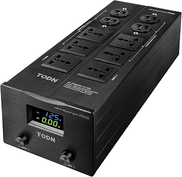 TODN Power Conditioner for Electronic Equipment - Clean up Power/Noise Reduction/Surge Protection/Improved Performance, CE-EMC/LVD Certified - N9000