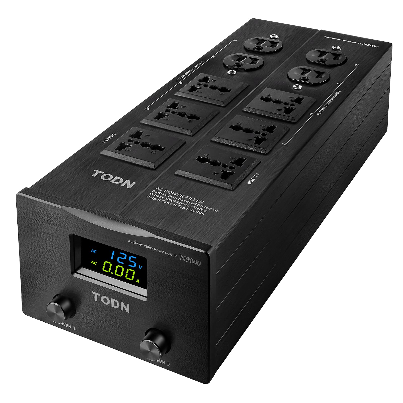 Photo 1 of TODN Power Conditioner for Electronic Equipment - Clean up Power/Noise Reduction/Surge Protection/Improved Performance, CE-EMC/LVD Certified - N9000