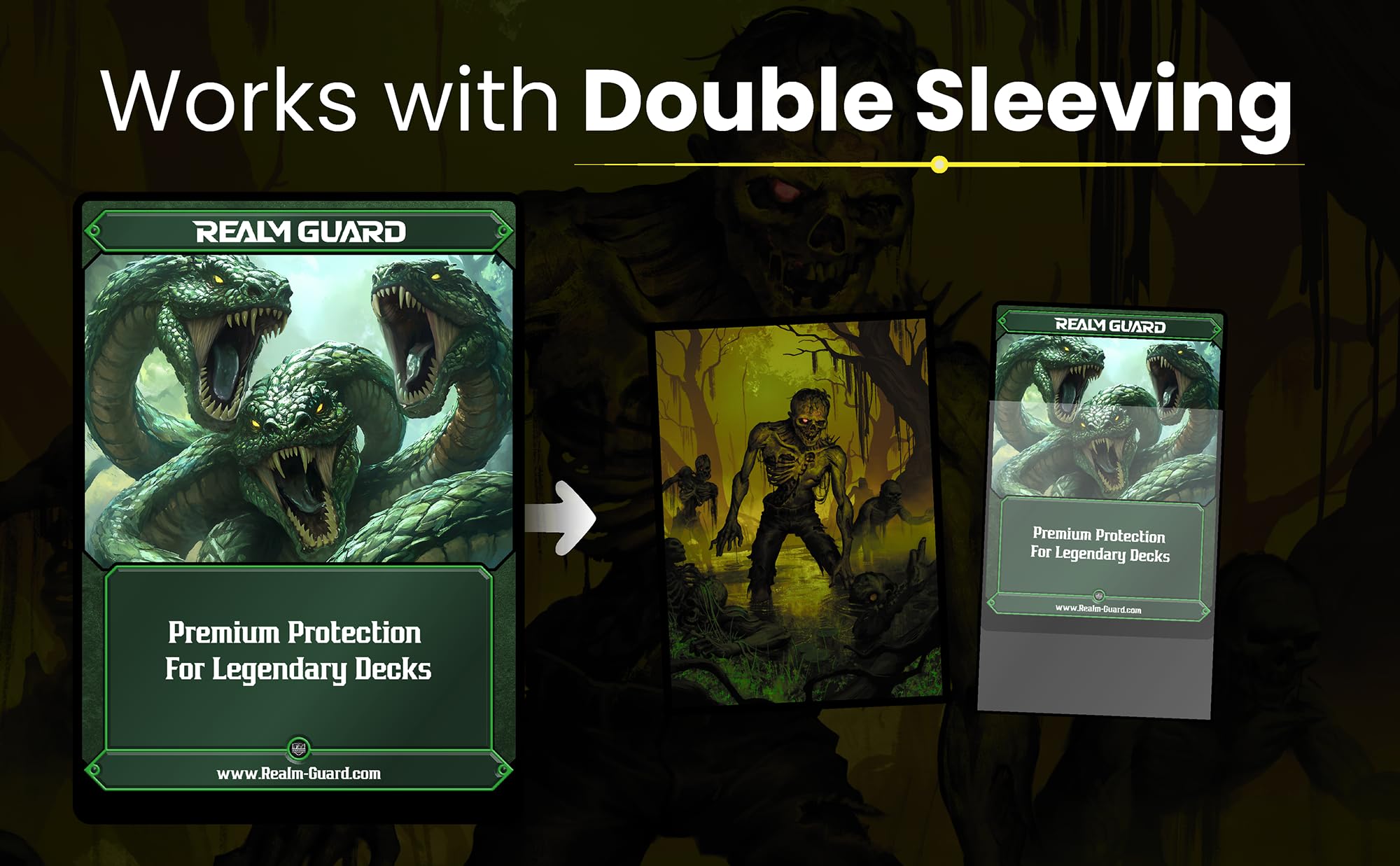 card sleeves zombie Dragon Shield Art Sleeves - Premium Card Sleeves with Custom Artwork